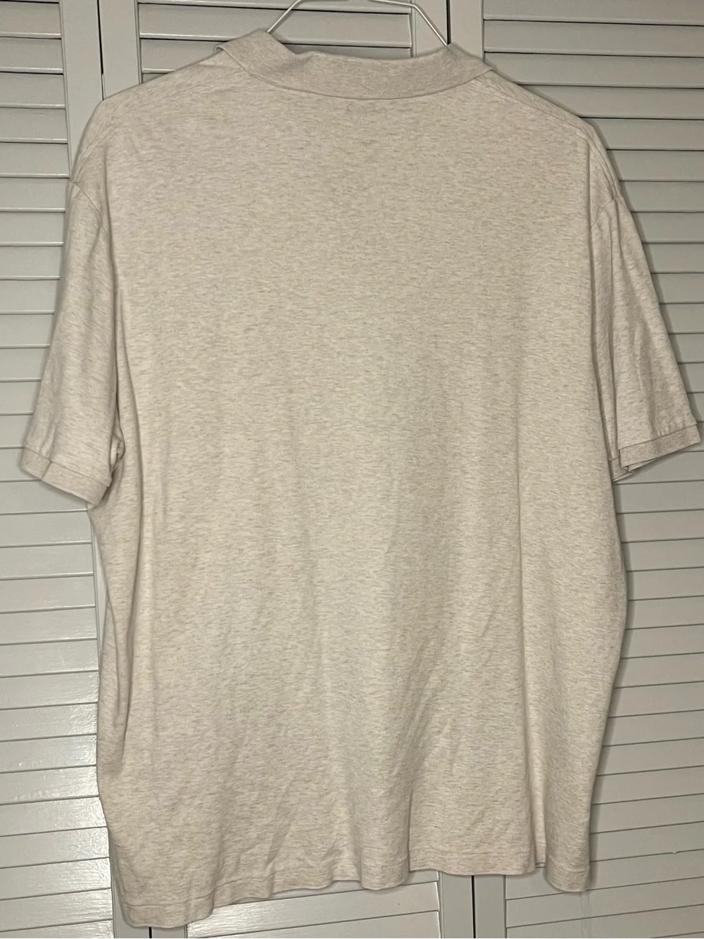 Polo by Ralph Lauren Light Beige Heather Men’s Short Sleeve Polo